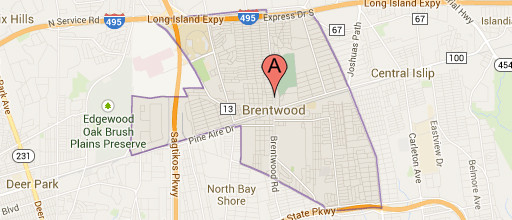 Brentwood, New York Google Maps