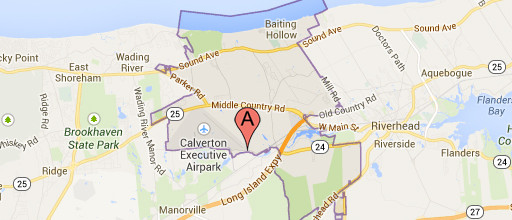 Calverton NY 11933 google map