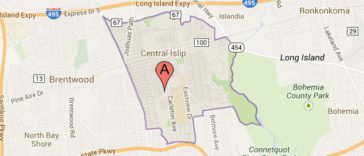 Central Islip, New York Google Maps