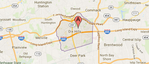 Dix Hills, New York Google Maps