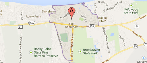 East Shoreham, New York Google Maps
