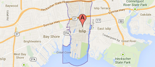 Islip, New York Google Maps