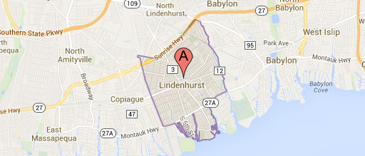 Lindenhurst, New York Google Maps