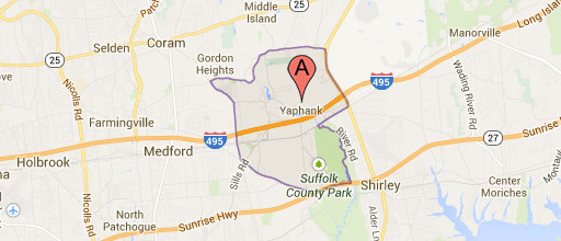 Yaphank, New York Google Maps